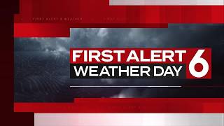 First Alert 6 Weather Day: Isolated Severe Storms Possible Tonight