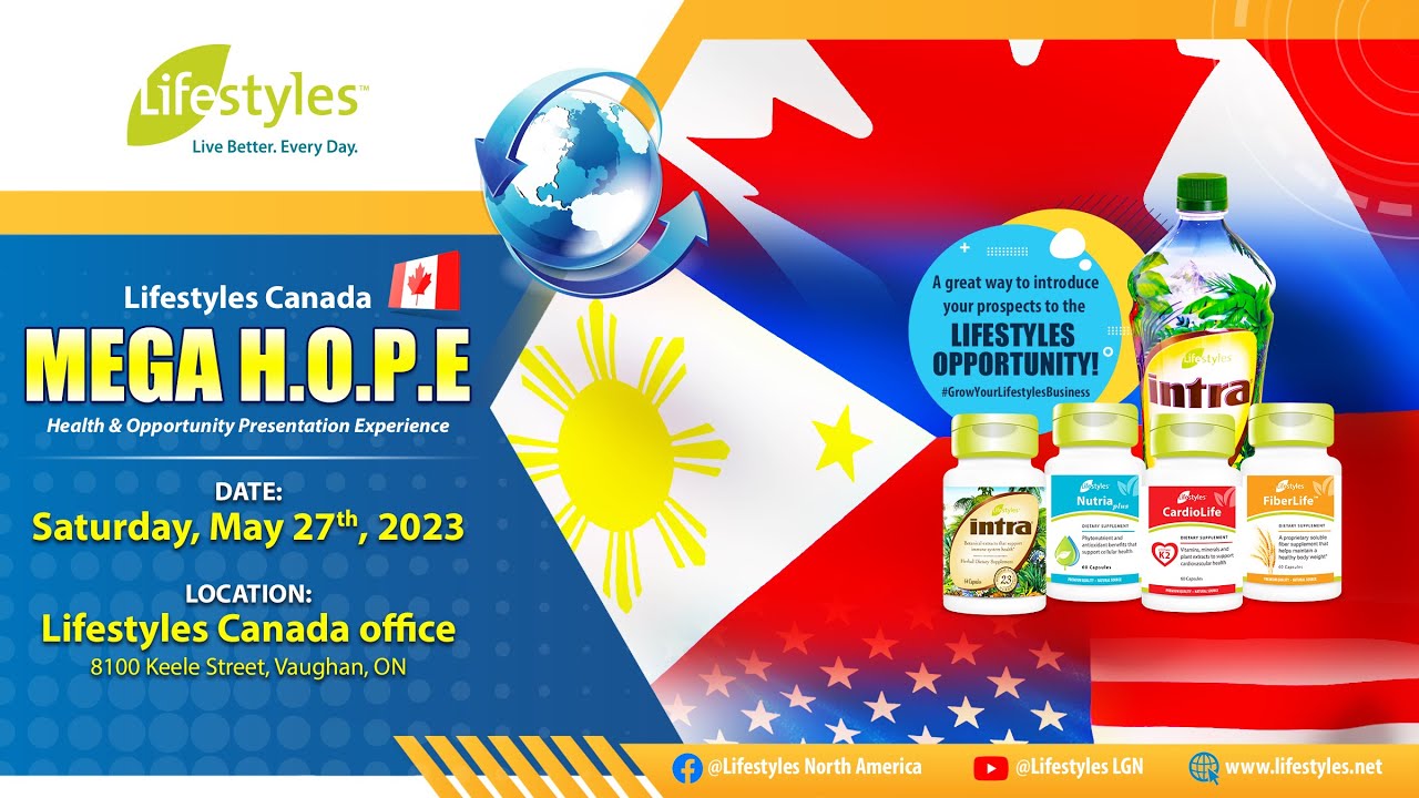 Lifestyles Canada MEGA HOPE (May 2023) YouTube