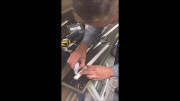 How to replace parting bead in sash windows