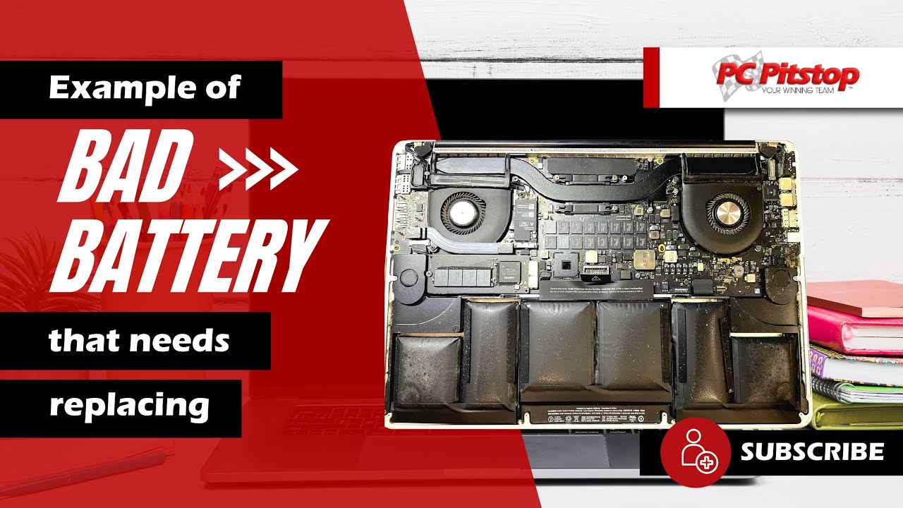 How to tell if your laptop battery needs replacement - here's an example