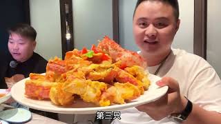 苏州998一位自助餐，鲜活帝王蟹整只拿