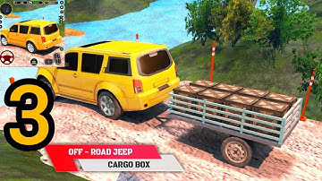 Offroad Jeep Driving Simulator Gameplay Walkthrough Part 3 - Jeep Driving Simulator - Android,ios