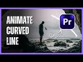How to Animate a Curved Line in Premiere Pro | Pen Tool Method