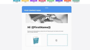 Drag and Drop Email Editor