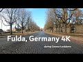 Fulda, Germany 4K Drive - Lockdown/Sunday