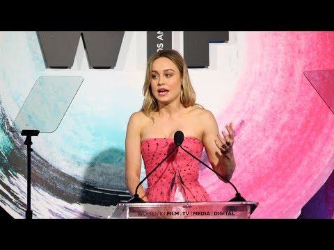 Brie Larson Receives 2018 Women In Film Crystal Award Brie Larson Receives 2018 Women In Film Crystal Award