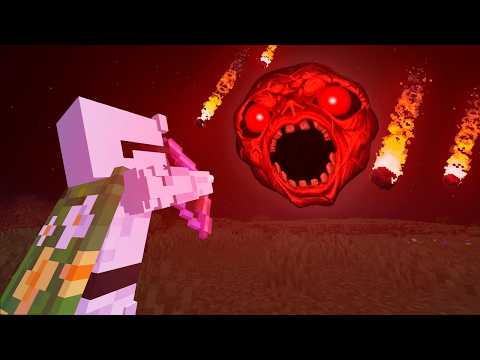 NUNCA OLHE PARA A LUA DO MINECRAFT