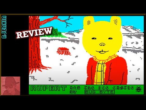 Rupert and the Ice Castle - on the ZX Spectrum 48K !! with