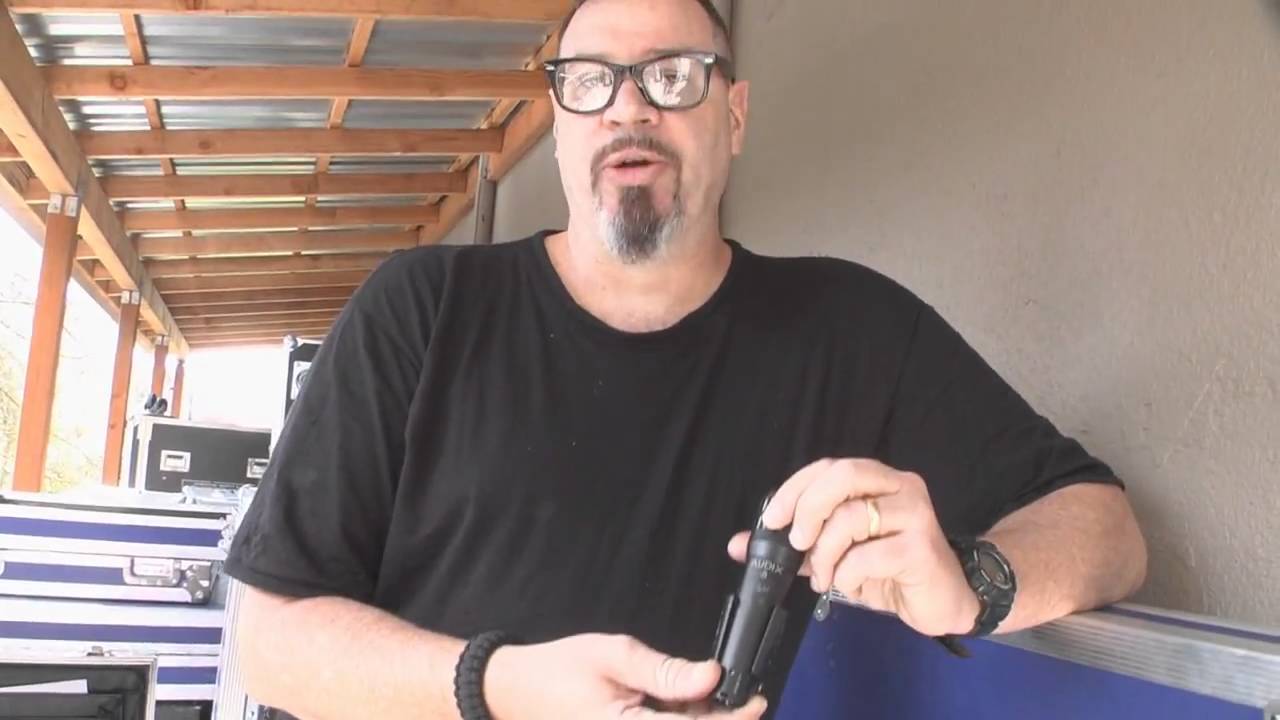 On Stage with Audix Microphones - Yellowcard Switches to VX5 for live vocals!