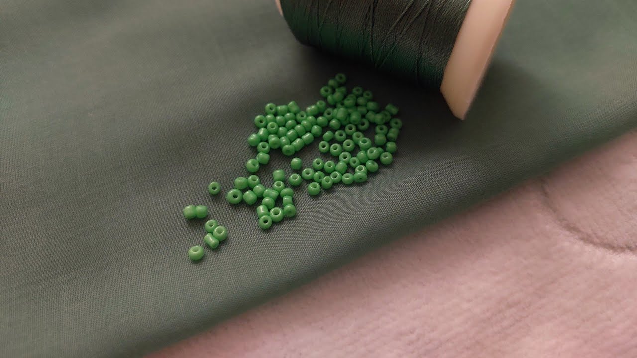 Yazmalariniza çok yakişacak boncuklu iğneoyasi modeli 🌼