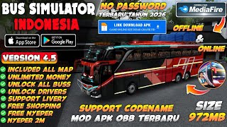 UPDATE !! Bus Simulator Indonesia Mod Apk Versi 4.5 Terbaru 2026 - Unlimited Money & Free Shopping screenshot 2