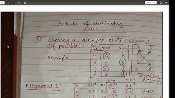 Asynchronous sequential circuit design: race (part-1)