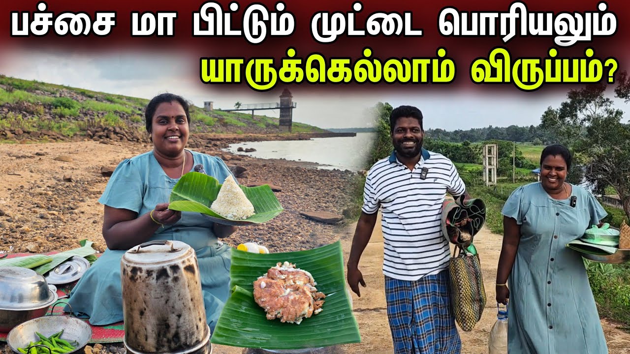 குளக்கரையில் இயற்கையுடன் எங்கள் இன்றைய சமையல் | Our Village life | vanni vlog 