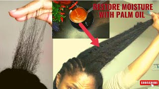 Use PALM Oil in your hair every washday as a prepoo / hot oil treatment &amp; watch what happens.