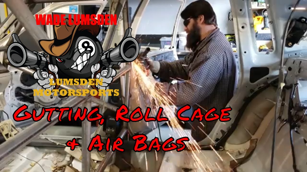 Bootlegger Bomber Dirt Track Race Car Build P4, Removing Air Bags