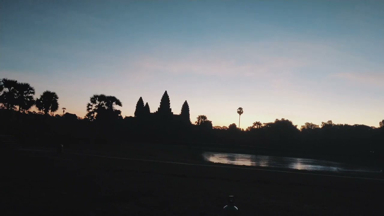 SUNRISE AT ANGKOR WAT TEMPLE - CAMBODIA 2021
