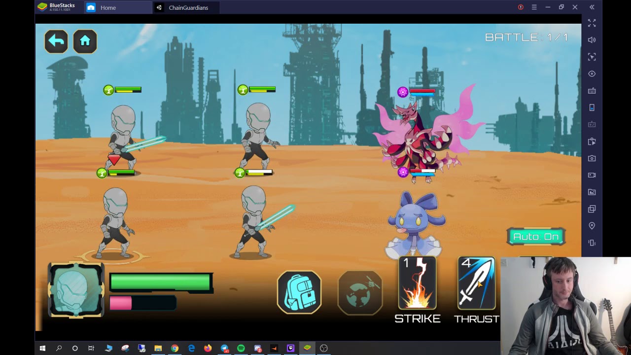 ChainGuardians vs Ethermon: Live Game Footage!