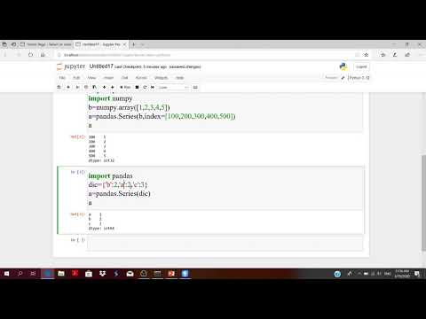 Python Pandas: Creating Series, class XII IP By Beena Rani PGT CS, k.v.no.1, itanagar