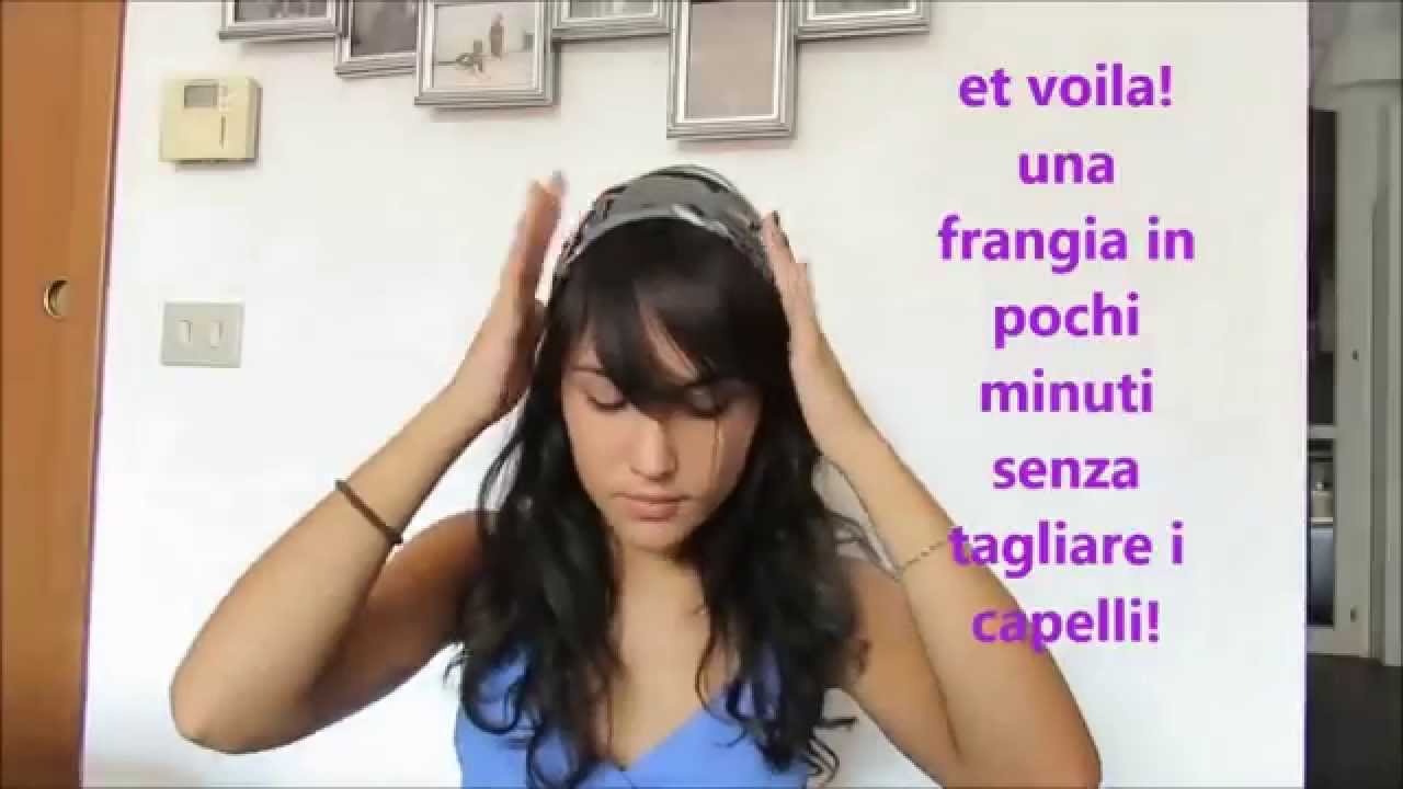 frangia finta capelli veri