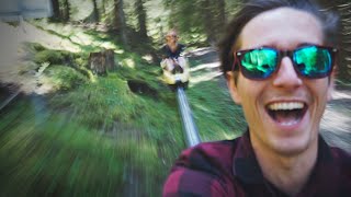 INSANE ALPINE COASTER IN AUSTRIA - Austria Travel Vlog