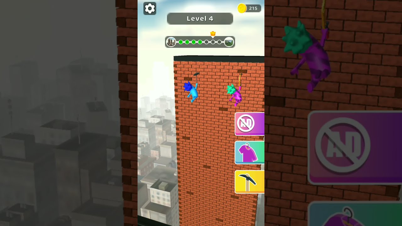 Bricky Fall level 4 Gameplay Walkthrough