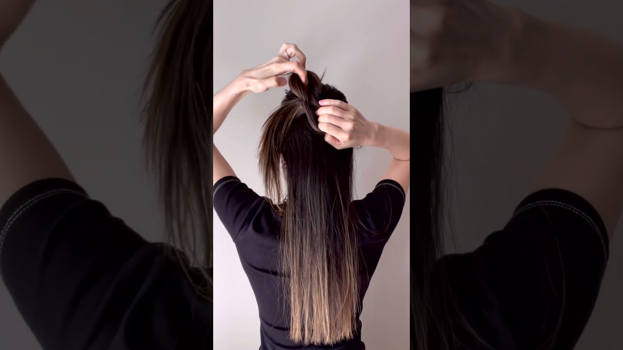 Spikey Half Up Half Down With Clawclip