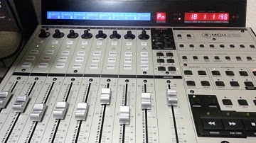 How to record in Logic Pro X with MCU PRO