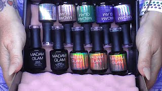 Beautiful Holographic Gel Polish Swatches | Madam Glam | ABSOLUTE NAILS