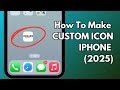 How To Make Completely Custom Icons On Iphone