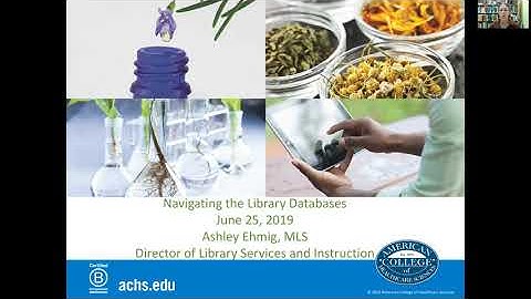 Navigating the Library Databases