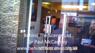 Sir Paul McCartney signs an autograph on our Abbey Road Album in London on the 15th May 2013. Sir Paul McCartney signs an autograph on our Abbey Road Album in London on the 15th May 2013.