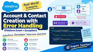 Salesforce Developer Interview: Account & Contact Creation with Advanced Error Handling