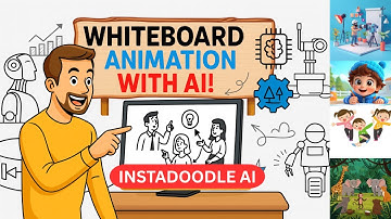Whiteboard Animation Video Using AI 🎬| InstaDoodle AI Wizard Tutorial
