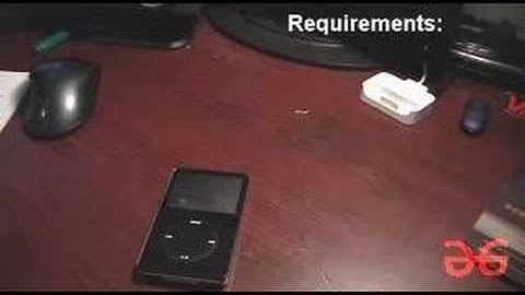 iPod Classic/Video Hack pt 1/2