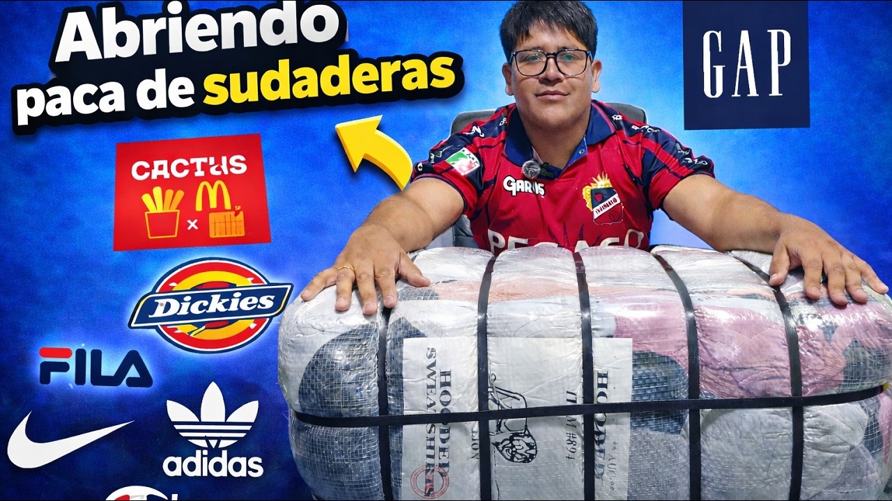 🔥 Abriendo Paca de Sudaderas | ¿Salieron Travis Scott, Nike y Adidas? 😱