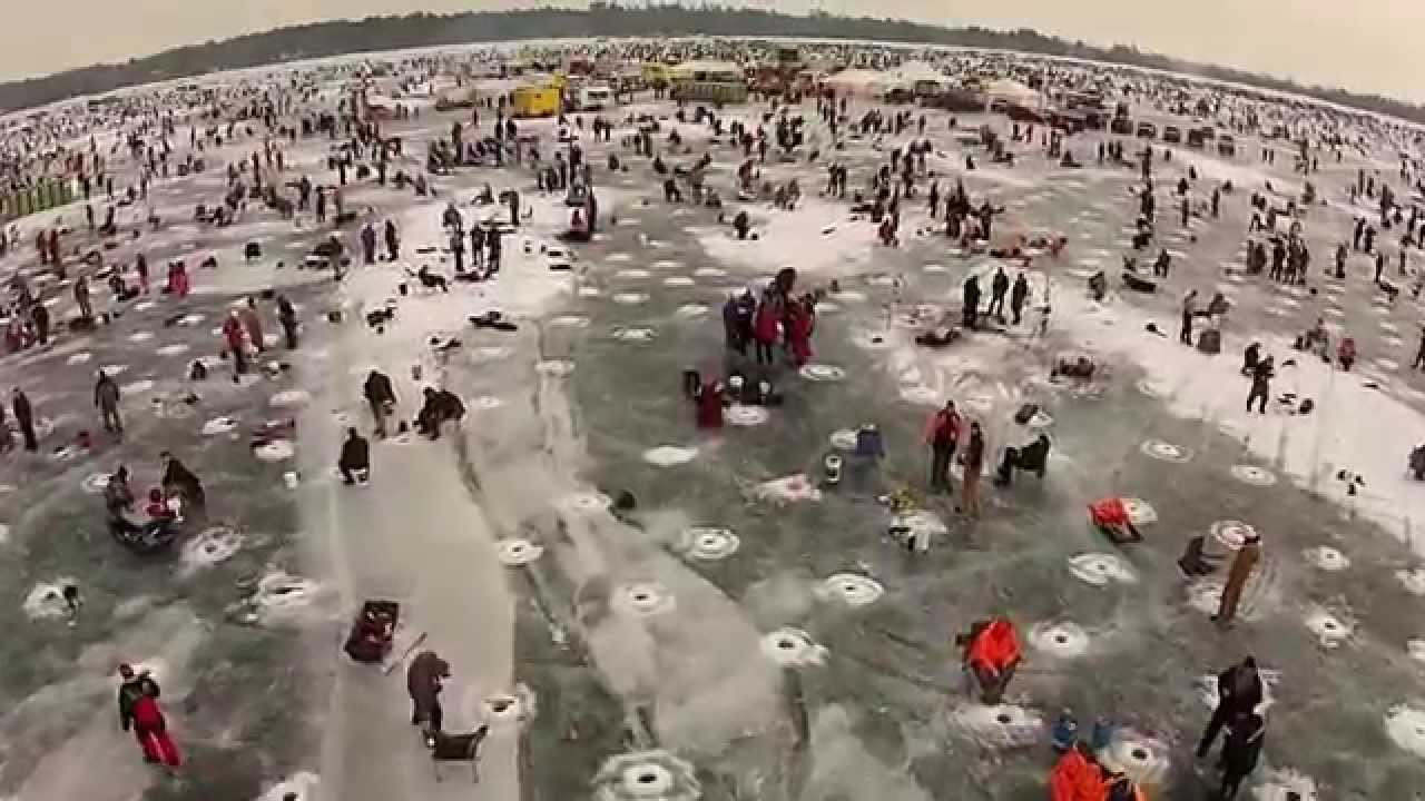 Drone Coverage Brainerd Jaycee's Ice Fishing Extravaganza 1 YouTube