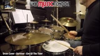 Survivor - Eye Of The Tiger - DRUM COVER