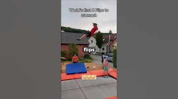 World’s First 8 Flips 🤯