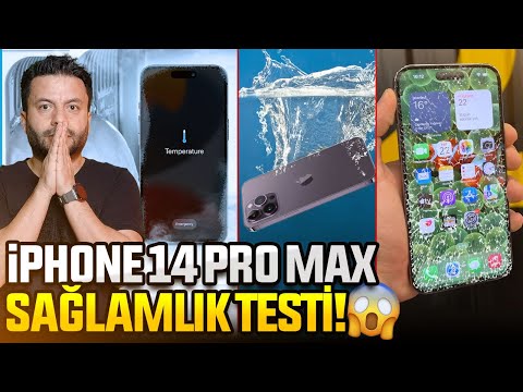 iPhone 14 Pro Max SAĞLAMLIK TESTİ! - İÇİNDEN GEÇTİK!