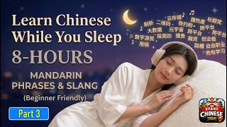 Learn Chinese While You Sleep 💤 8 Hours Loop | Real-Life Phrases Part 3 | Female & Male Voices screenshot 5