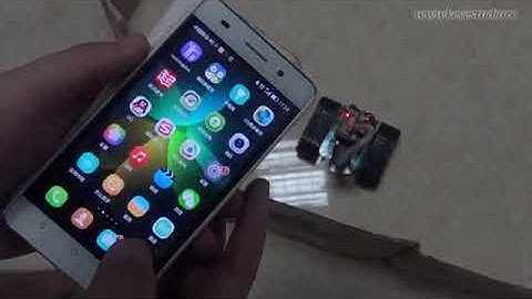 KS0071 KEYESTUDIO Mini Tank Robot Demonstration Video 01