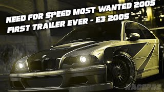 Need For Speed Most Wanted FIRST TRAILER EVER! - E3 2005