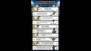 Top 10 UNBREAKABLE Olympic Records! 🥇🔥