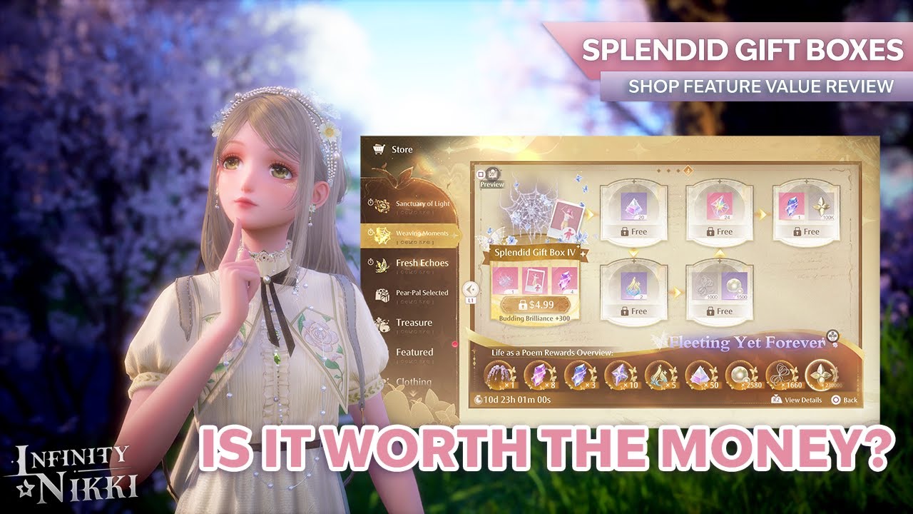 Infinity Nikki - 2.1 Gift Boxes - Shop Feature Value Review and