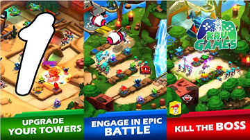 Zombie Defense : Idle Game Gameplay Walkthrough #1 (Android, IOS)