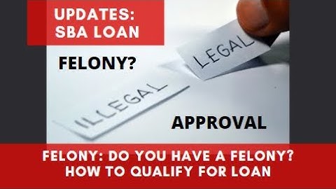 STIMULUS – SBA PPP Relaxes Qualifications for Applicants with Felonies Paycheck Protection Program