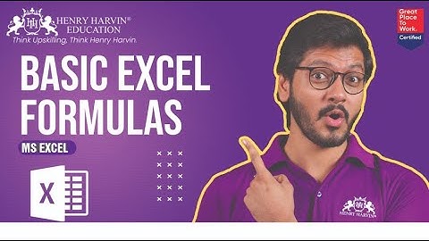 Basic Excel Formulas and Functions You Need to Know | Henry Harvin