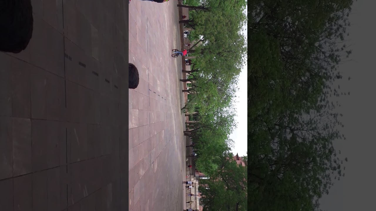 Cycle Stunt At Jawahar Circle