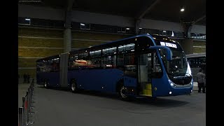Nuevo Autobus Articulado Expo Foro 2018 Proximamente En Mexibus