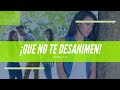 ¡Que no te desanimen!